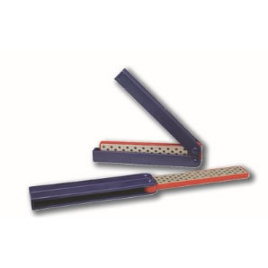 Double side fold diamond shatpener