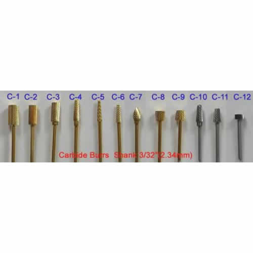 C-1--C-12 Nail Beauty Burr